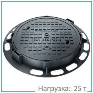 Тяжелый люк из серого чугуна Т(С250)-В.1-60 купить